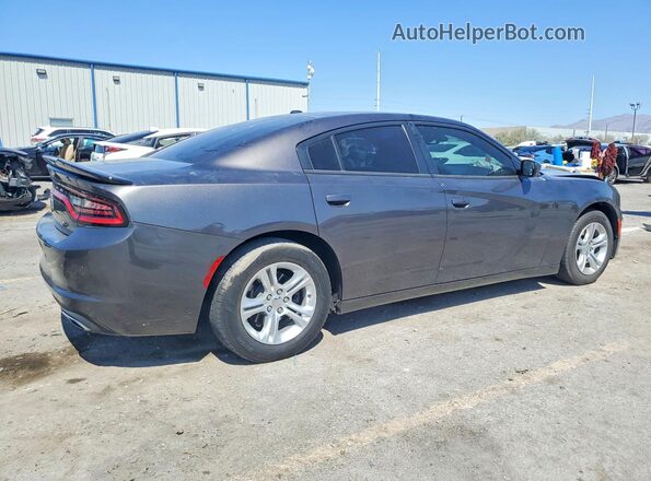2C3CDXBG9HH541354 2017 DODGE CHARGER Gray Trasero derecho