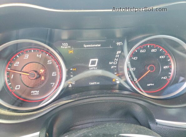 2C3CDXBG9HH541354 2017 DODGE CHARGER Gray Vista del cuadro de instrumentos