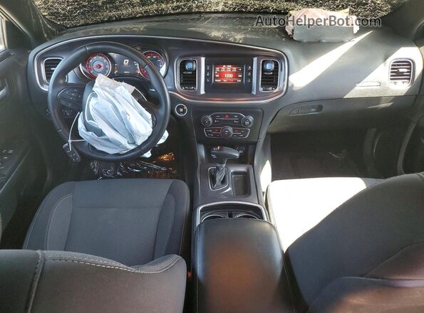 2C3CDXBG9HH541354 2017 DODGE CHARGER Gray Vista del salpicadero