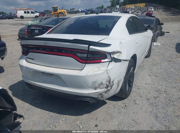 2C3CDXBG9JH187079 2018 DODGE CHARGER White Задня права чверть