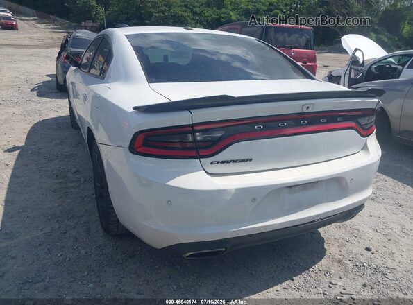 2C3CDXBG9JH187079 2018 DODGE CHARGER White Задня ліва чверть