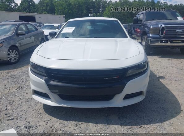 2C3CDXBG9JH187079 2018 DODGE CHARGER White Вид щитка приладів