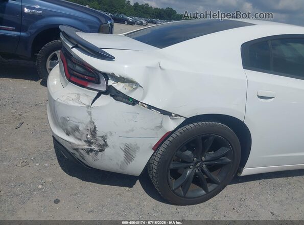 2C3CDXBG9JH187079 2018 DODGE CHARGER White Вид спереду