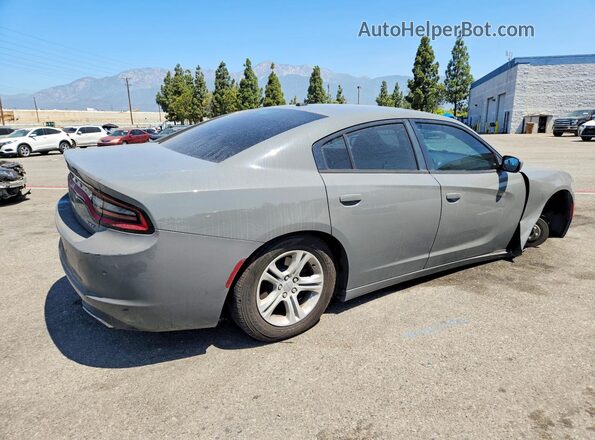 2C3CDXBG9JH197028 2018 DODGE CHARGER Gray უკანა მარჯვენა