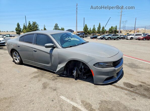 2C3CDXBG9JH197028 2018 DODGE CHARGER Gray წინა მარჯვენა