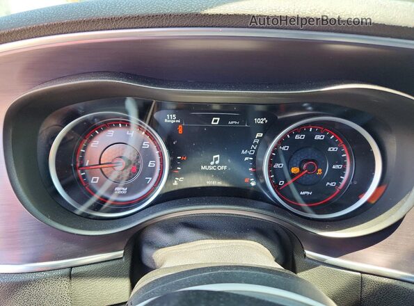 2C3CDXBG9JH197028 2018 DODGE CHARGER Gray ხელსაწყოთა პანელის ხედი