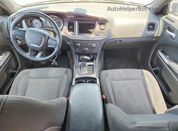 2C3CDXBG9JH197028 2018 DODGE CHARGER Gray წინა პანელის ხედი
