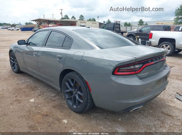 2C3CDXBG9JH318866 2018 DODGE CHARGER Gray Trasero izquierdo