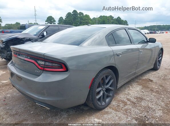2C3CDXBG9JH318866 2018 DODGE CHARGER Gray Trasero derecho