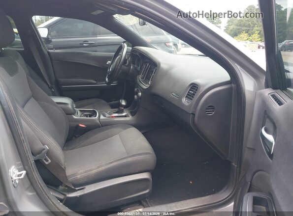 2C3CDXBG9JH318866 2018 DODGE CHARGER Gray Vista interior delantera