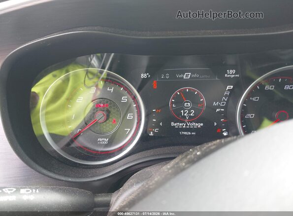 2C3CDXBG9JH318866 2018 DODGE CHARGER Gray Vista de los asientos traseros