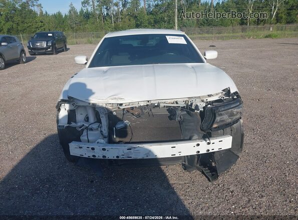 2C3CDXBG9KH510077 2019 DODGE CHARGER White ხელსაწყოთა პანელის ხედი