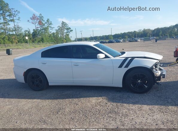 2C3CDXBG9KH510077 2019 DODGE CHARGER White უკანა სალონის ხედი