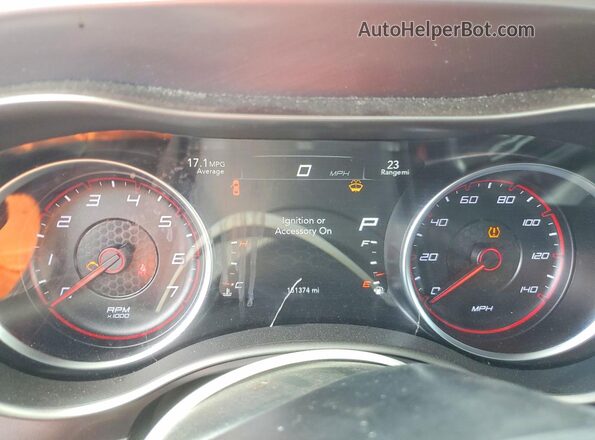 2C3CDXBG9KH720193 2019 DODGE CHARGER Burgundy Սարքավորումների վահանակի տեսք