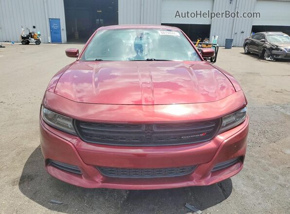 2C3CDXBG9KH720193 2019 DODGE CHARGER Burgundy Դիմացի տեսք