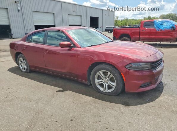 2C3CDXBG9KH720193 2019 DODGE CHARGER Burgundy Առջևի աջ