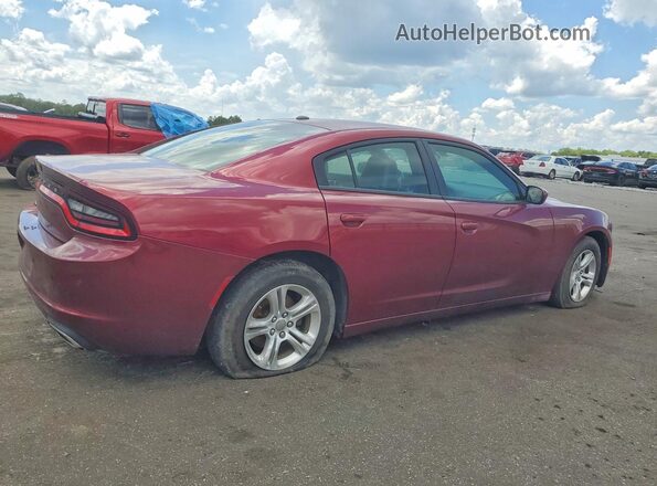 2C3CDXBG9KH720193 2019 DODGE CHARGER Burgundy Հետևի աջ