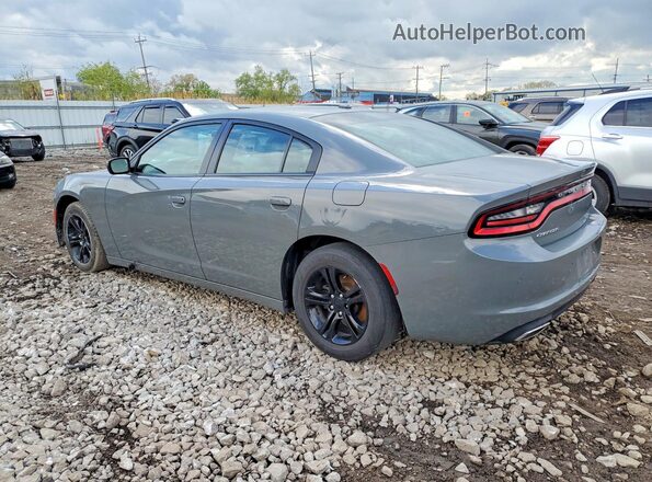 2C3CDXBG9KH725734 2019 DODGE CHARGER Серый Задняя левая четверть