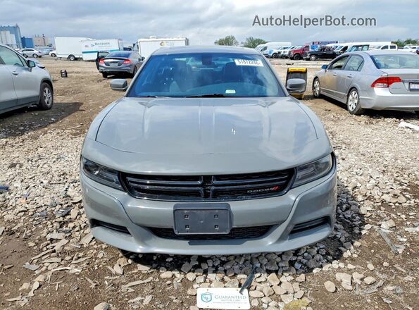 2C3CDXBG9KH725734 2019 DODGE CHARGER Серый Вид спереди