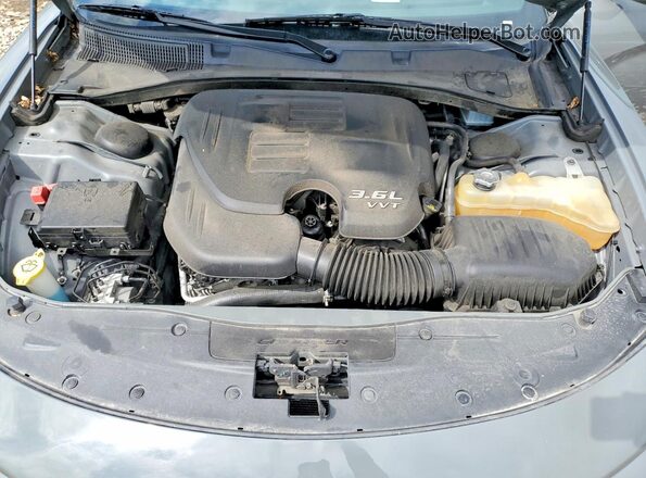 2C3CDXBG9KH725734 2019 DODGE CHARGER Серый Вид задней части салона