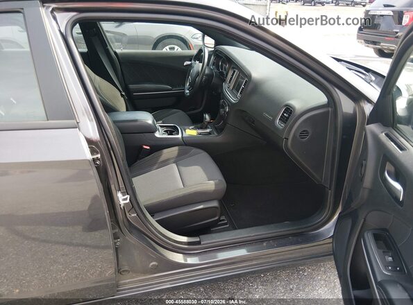 2C3CDXBG9LH100512 2020 DODGE CHARGER Gray Вид салону спереду