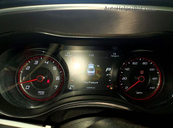 2C3CDXBG9LH136748 2020 DODGE CHARGER Black Вид щитка приладів