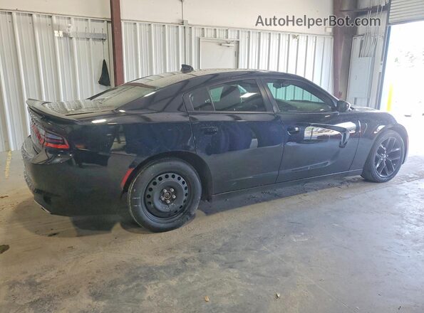 2C3CDXBG9LH136748 2020 DODGE CHARGER Black Задня права чверть
