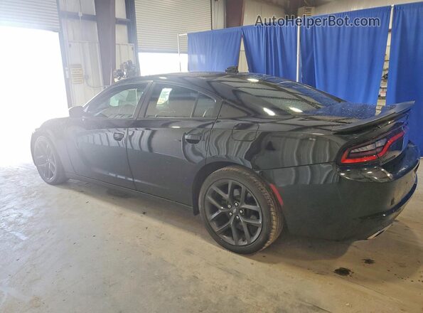 2C3CDXBG9LH136748 2020 DODGE CHARGER Black Задня ліва чверть