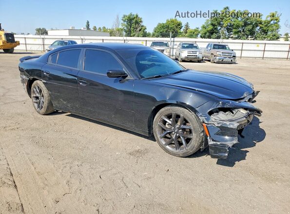 2C3CDXBG9MH653260 2021 DODGE CHARGER Black Front right