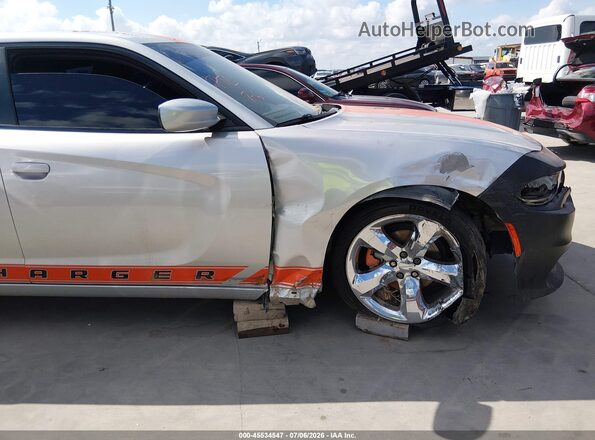 2C3CDXBG9NH152452 2022 DODGE CHARGER Gray Դիմացի տեսք