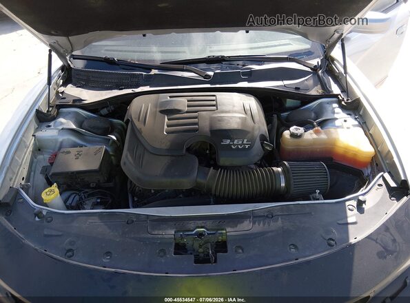 2C3CDXBG9NH152452 2022 DODGE CHARGER Gray Հետևի տեսք