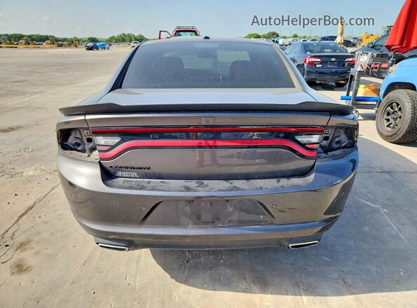 2C3CDXBG9NH161782 2022 DODGE CHARGER Gray Widok z tyłu