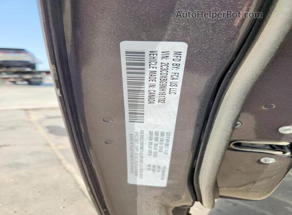 2C3CDXBG9NH161782 2022 DODGE CHARGER Gray Widok naklejki z numerem VIN