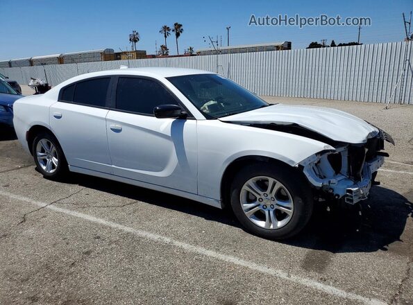 2C3CDXBG9PH504898 2023 DODGE CHARGER White Przód prawy