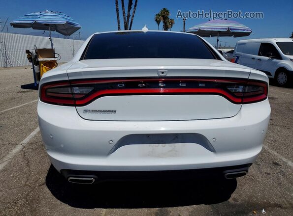 2C3CDXBG9PH504898 2023 DODGE CHARGER White Widok z tyłu