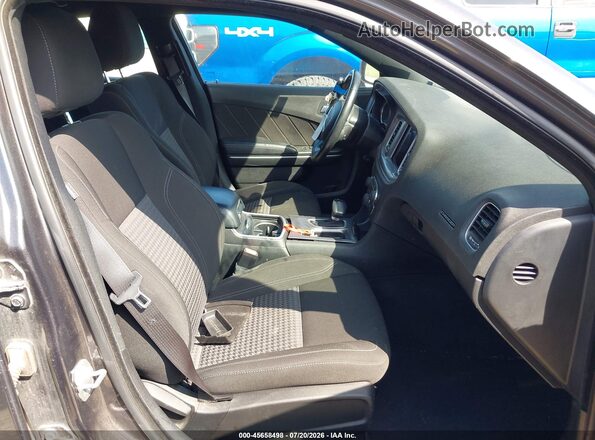 2C3CDXBG9PH530126 2023 DODGE CHARGER Gray Вид салону спереду