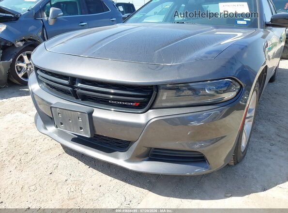 2C3CDXBG9PH530126 2023 DODGE CHARGER Gray Вид задньої частини салону