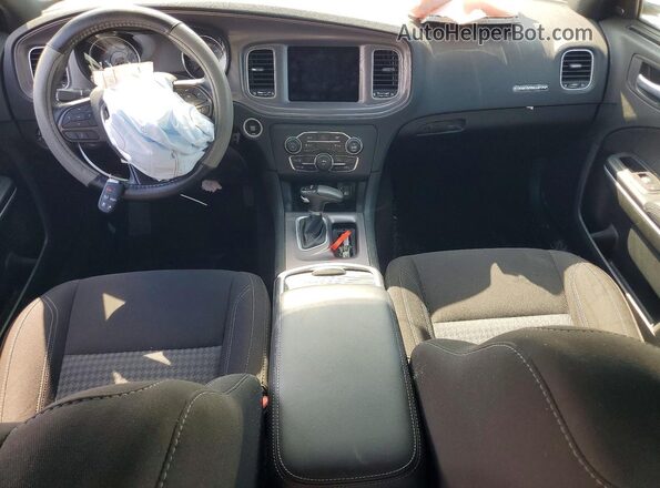2C3CDXBG9PH640013 2023 DODGE CHARGER Gray წინა პანელის ხედი