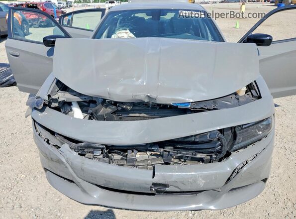 2C3CDXBG9PH640013 2023 DODGE CHARGER Gray უკანა სალონის ხედი