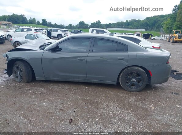 2C3CDXBG9PH664201 2023 DODGE CHARGER Gray Vista interior trasera