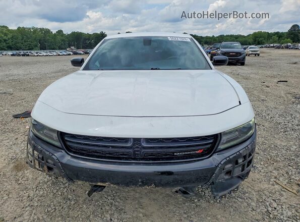 2C3CDXBGXHH504457 2017 DODGE CHARGER White Դիմացի տեսք