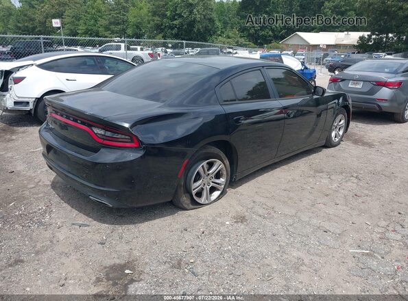 2C3CDXBGXHH576002 2017 DODGE CHARGER Black Rear right