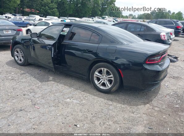 2C3CDXBGXHH576002 2017 DODGE CHARGER Black Rear left