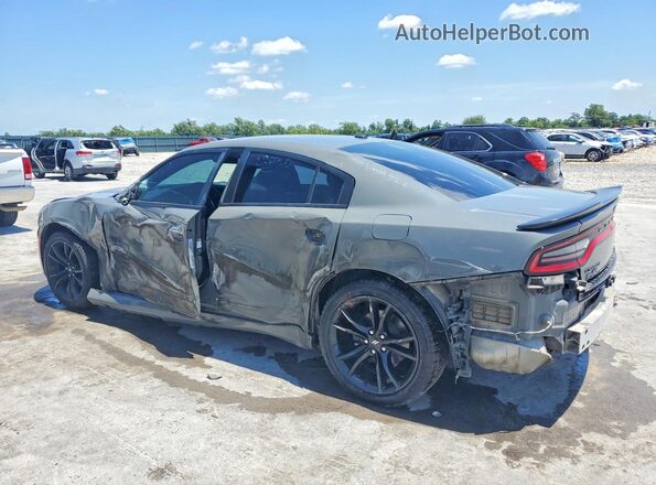 2C3CDXBGXJH273324 2018 DODGE CHARGER Gray Հետևի ձախ