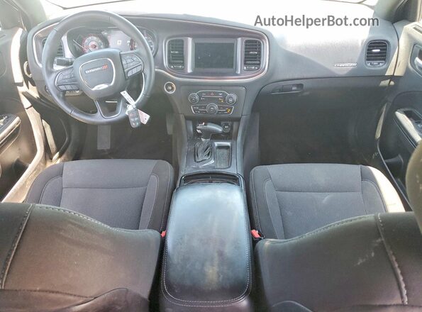 2C3CDXBGXJH273324 2018 DODGE CHARGER Gray Առջևի վահանակի տեսք