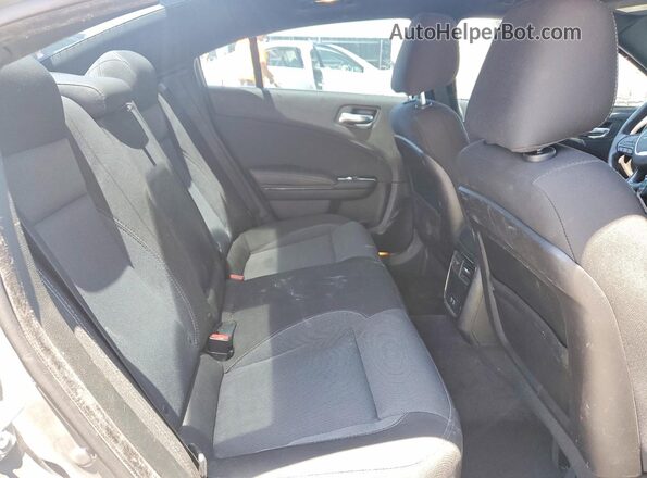 2C3CDXBGXJH273324 2018 DODGE CHARGER Gray Հետևի նստատեղերի տեսք