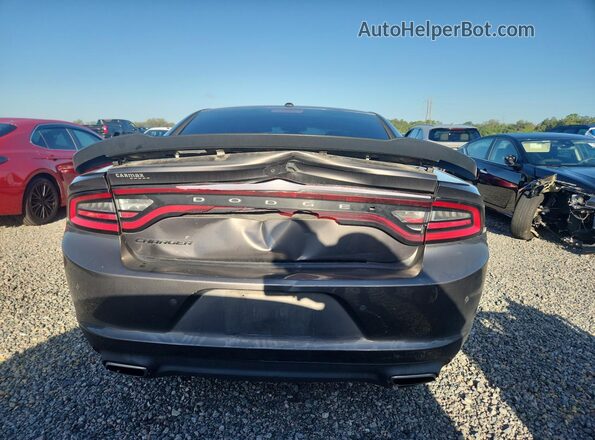 2C3CDXBGXJH336339 2018 DODGE CHARGER Black Rear view