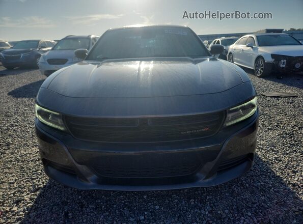 2C3CDXBGXJH336339 2018 DODGE CHARGER Black Front view