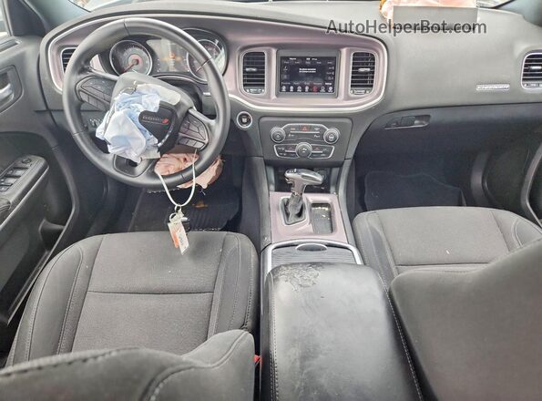 2C3CDXBGXKH572863 2019 DODGE CHARGER Gray Vista del salpicadero