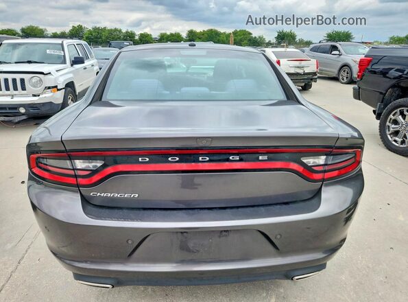 2C3CDXBGXKH572863 2019 DODGE CHARGER Gray Vista trasera
